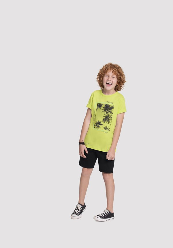 Conjunto Meia Malha Moleton Verde Green Apple