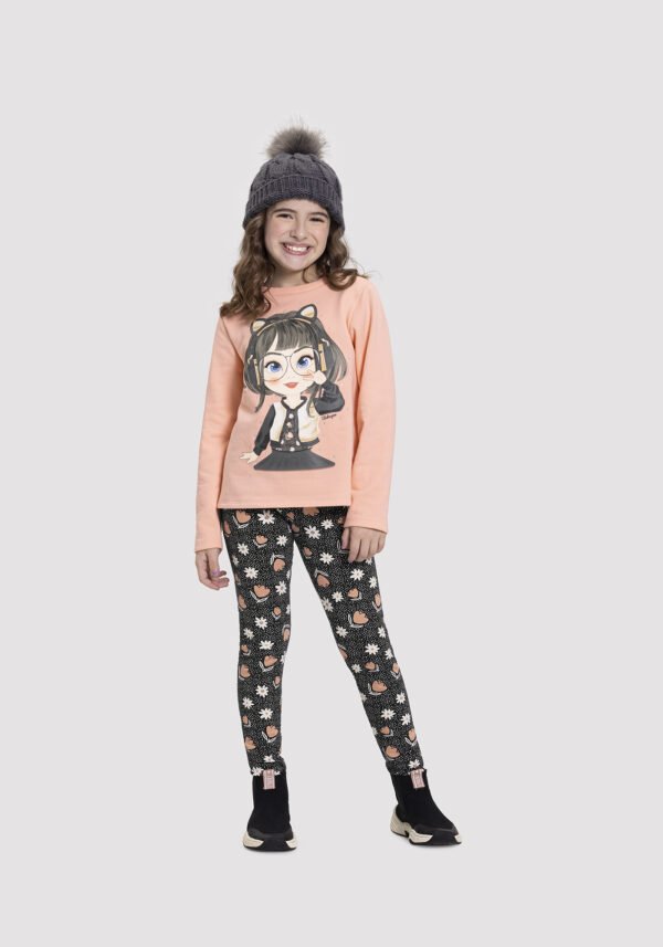 Conjunto Moleton Tulipa Preto - Alakazoo - Image 2